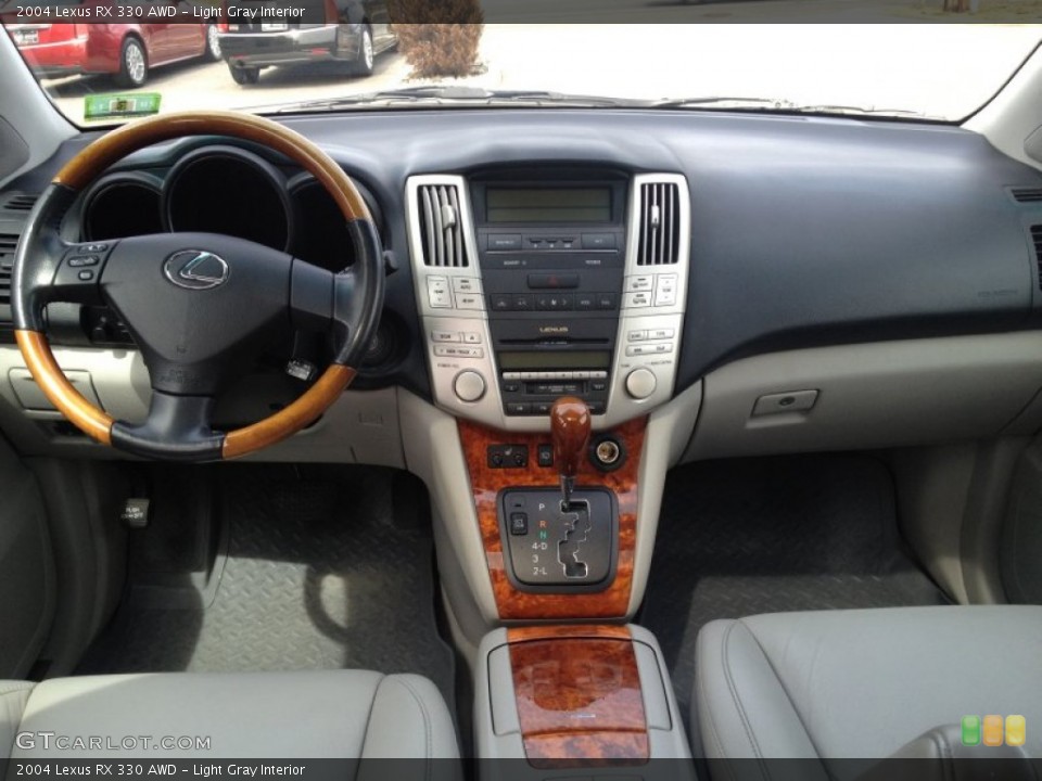 Light Gray Interior Dashboard for the 2004 Lexus RX 330 AWD #79364551