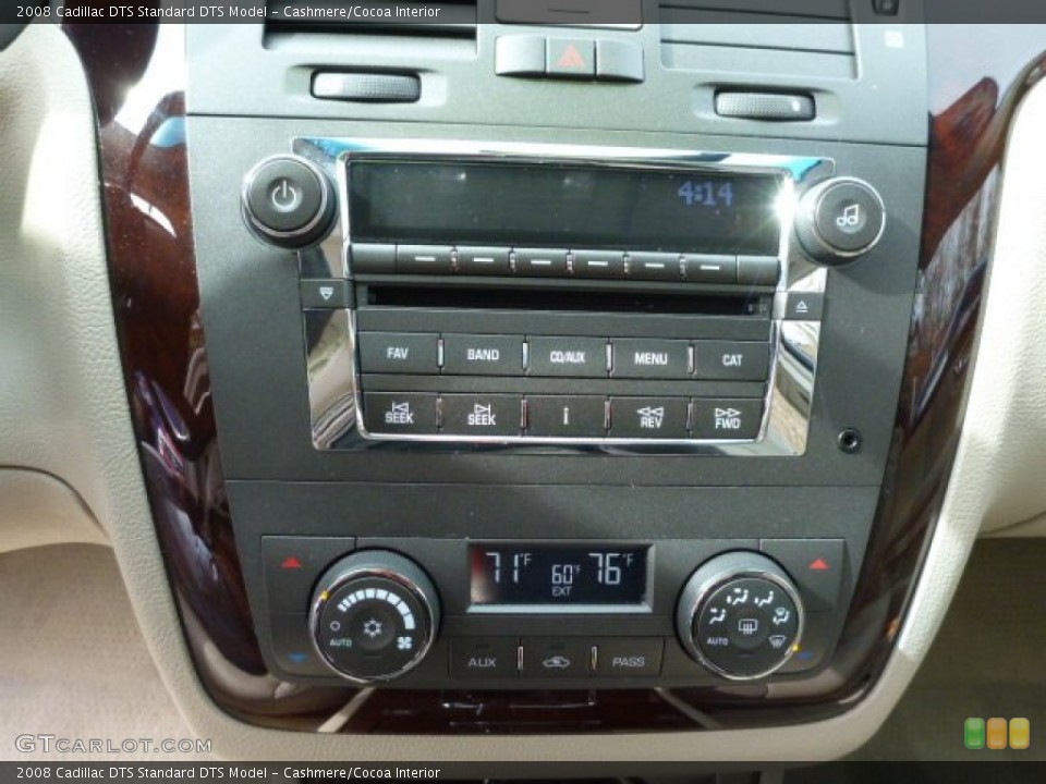 Cashmere/Cocoa Interior Controls for the 2008 Cadillac DTS  #79370244