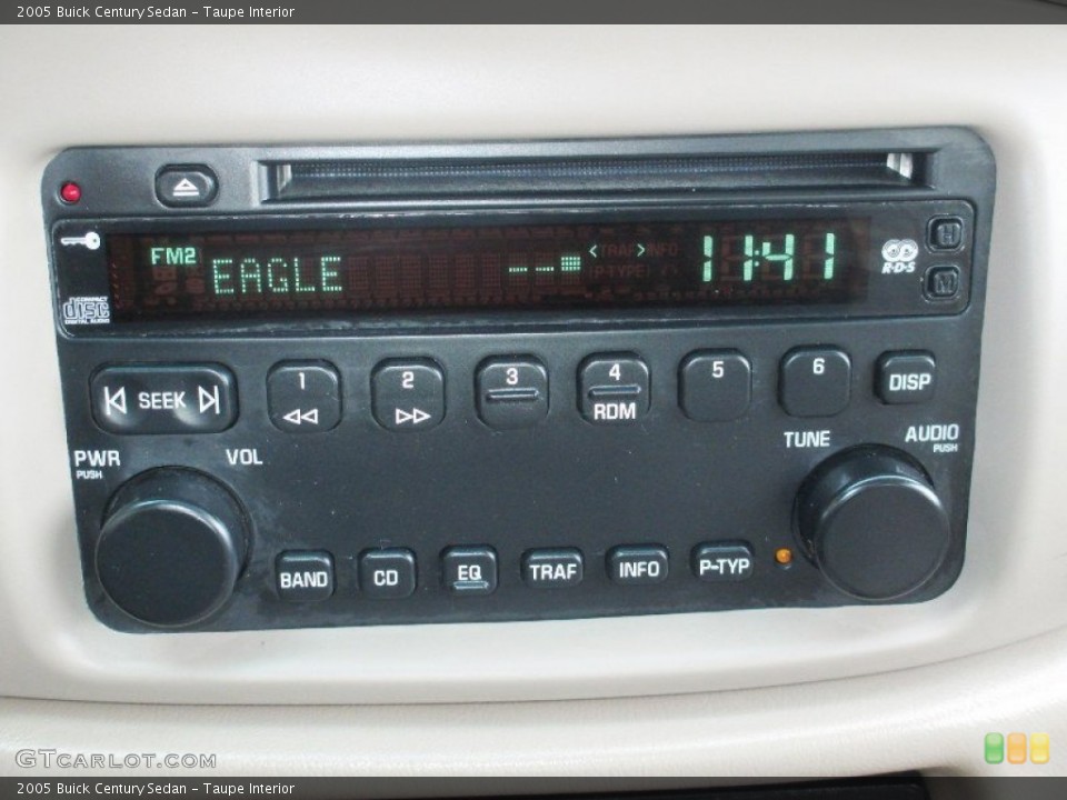 Taupe Interior Audio System for the 2005 Buick Century Sedan #79370325