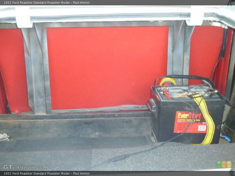Red Interior Trunk for the 1932 Ford Roadster  #79372394