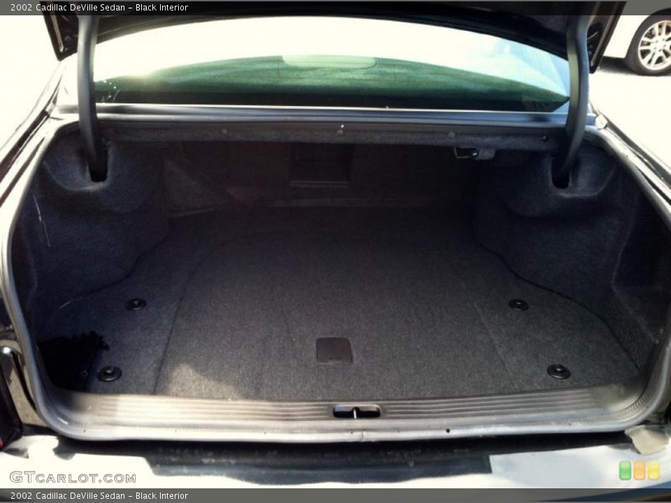 Black Interior Trunk for the 2002 Cadillac DeVille Sedan #79373230