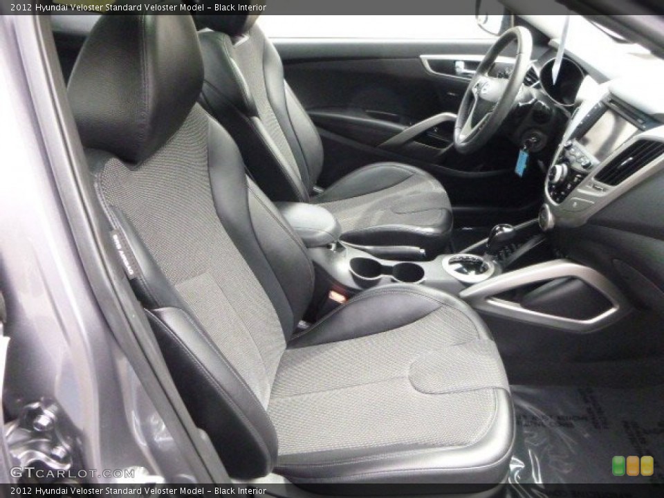 Black Interior Photo for the 2012 Hyundai Veloster  #79374199