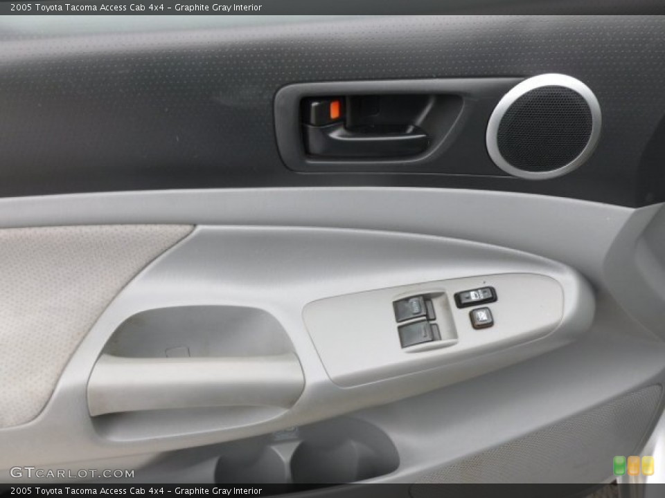 Graphite Gray Interior Door Panel for the 2005 Toyota Tacoma Access Cab 4x4 #79376851