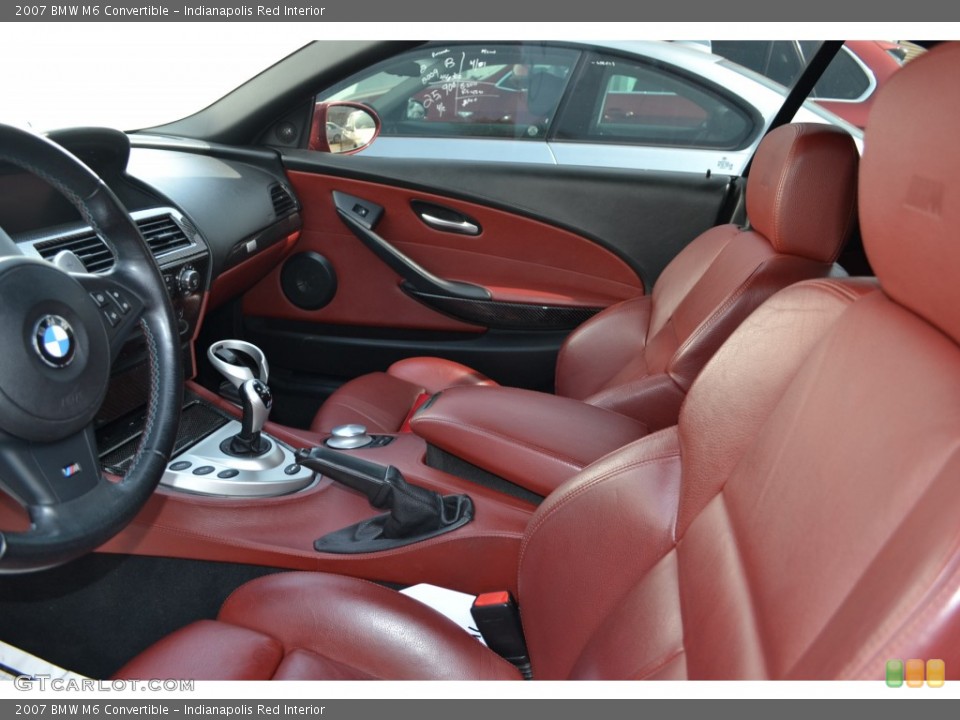 Indianapolis Red Interior Photo for the 2007 BMW M6 Convertible #79377248