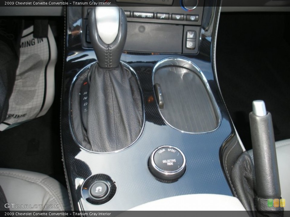 Titanium Gray Interior Transmission for the 2009 Chevrolet Corvette Convertible #79377511