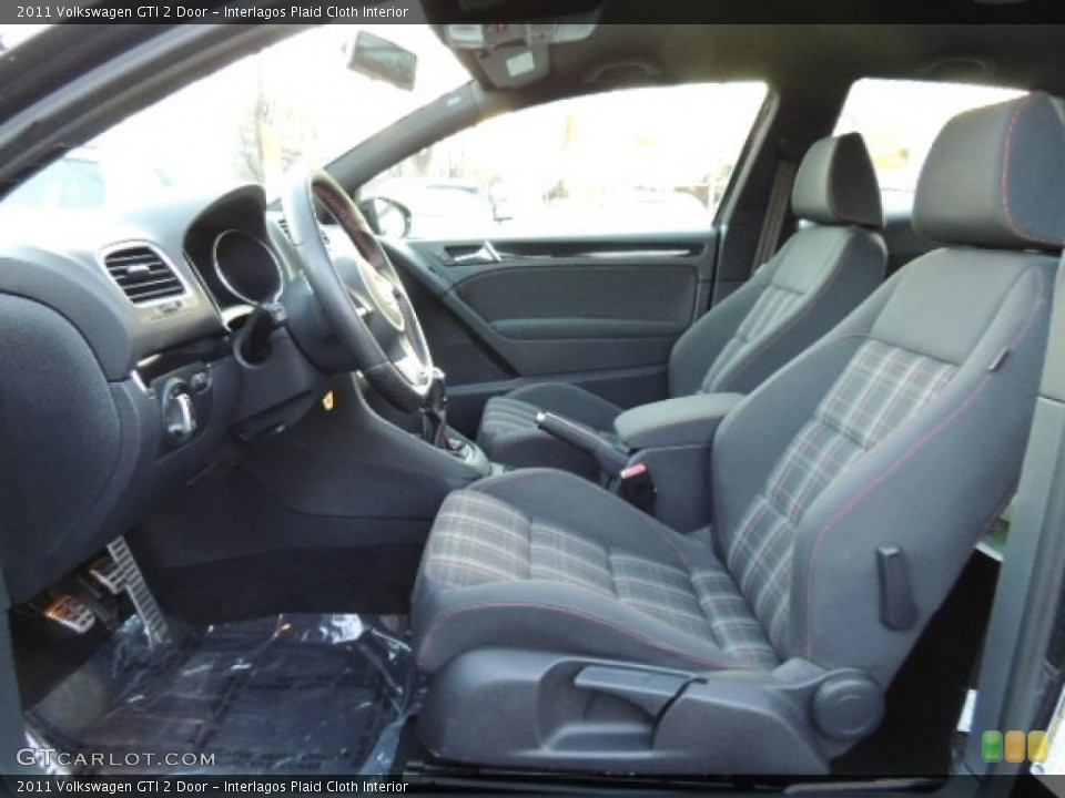Interlagos Plaid Cloth Interior Photo for the 2011 Volkswagen GTI 2 Door #79377717