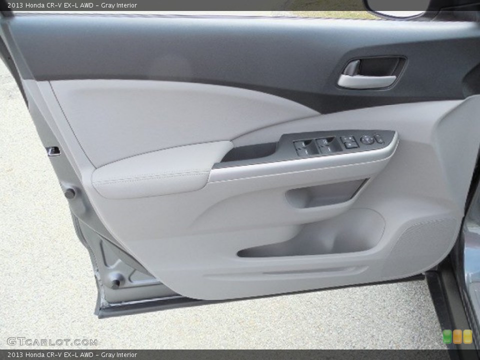 Gray Interior Door Panel for the 2013 Honda CR-V EX-L AWD #79378120