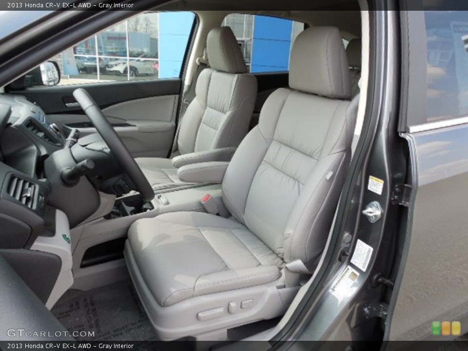 Gray Interior Photo for the 2013 Honda CR-V EX-L AWD #79378138