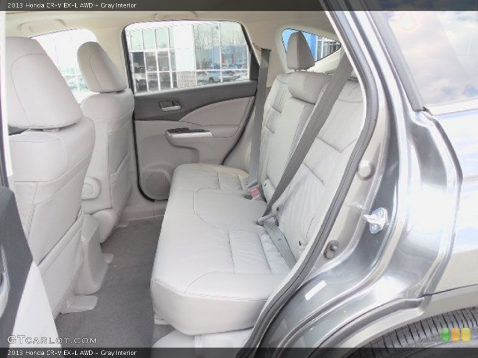 Gray Interior Rear Seat for the 2013 Honda CR-V EX-L AWD #79378158