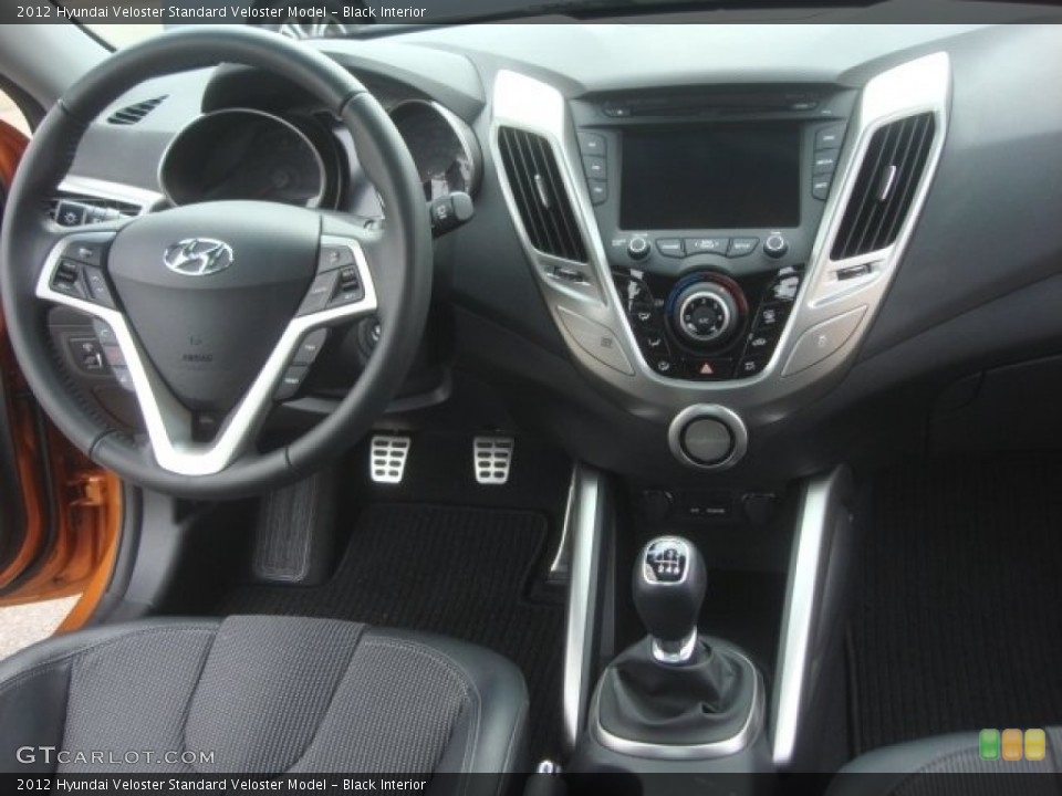 Black Interior Dashboard for the 2012 Hyundai Veloster  #79378180