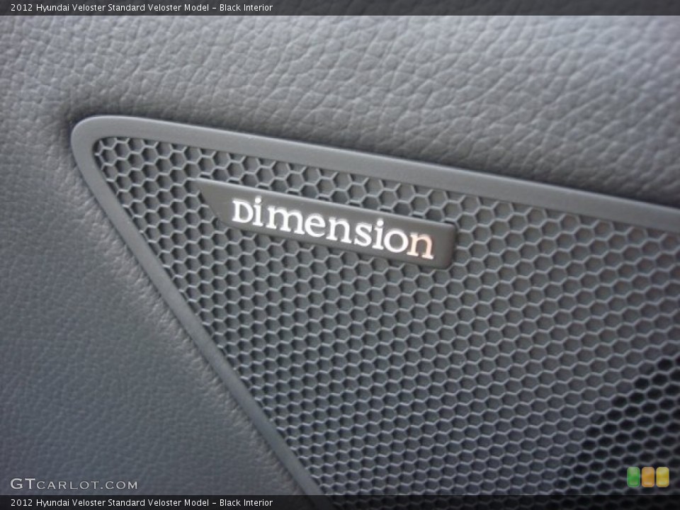 Black Interior Audio System for the 2012 Hyundai Veloster  #79378229