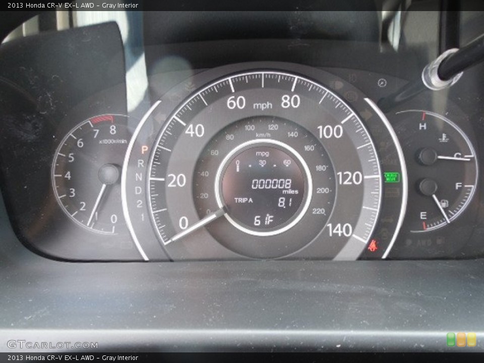 Gray Interior Gauges for the 2013 Honda CR-V EX-L AWD #79378390