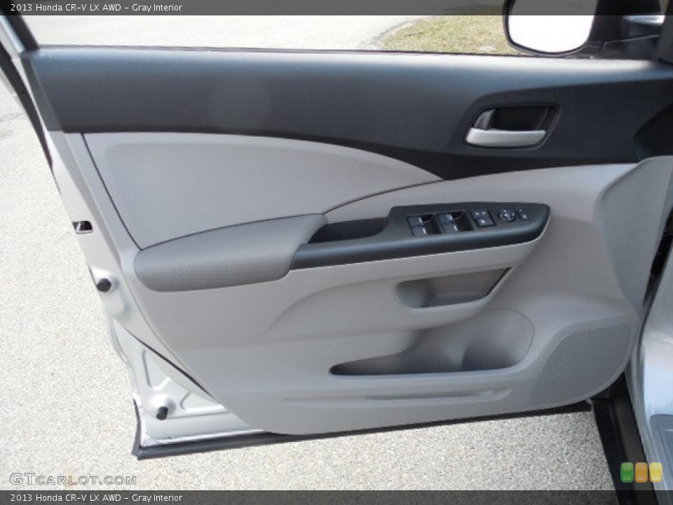 Gray Interior Door Panel for the 2013 Honda CR-V LX AWD #79378519