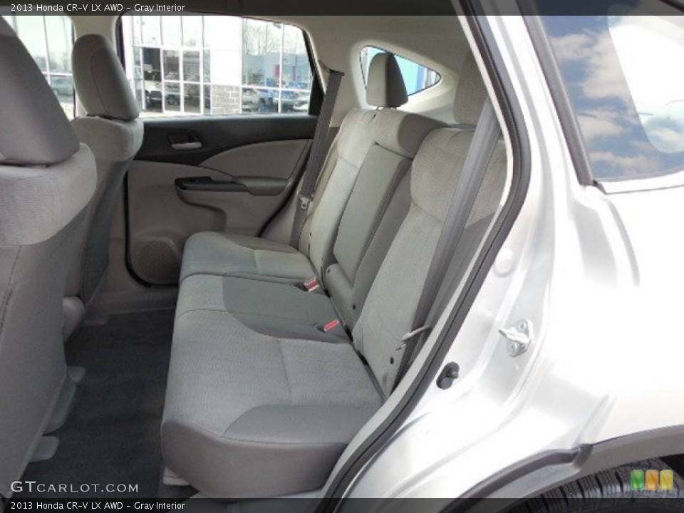 Gray Interior Rear Seat for the 2013 Honda CR-V LX AWD #79378552