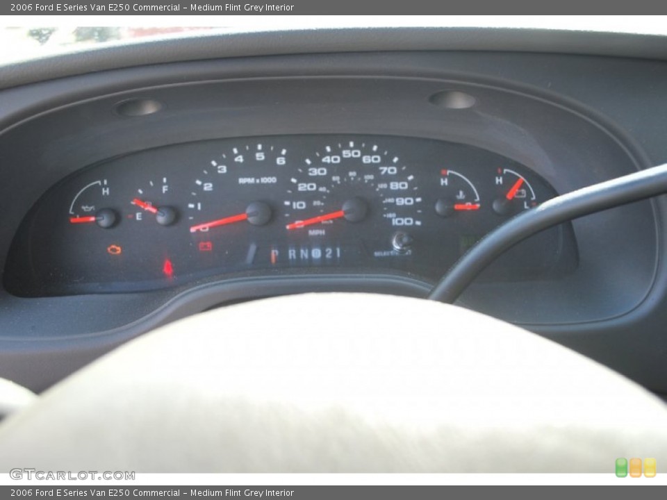 Medium Flint Grey Interior Gauges for the 2006 Ford E Series Van E250 Commercial #79378786