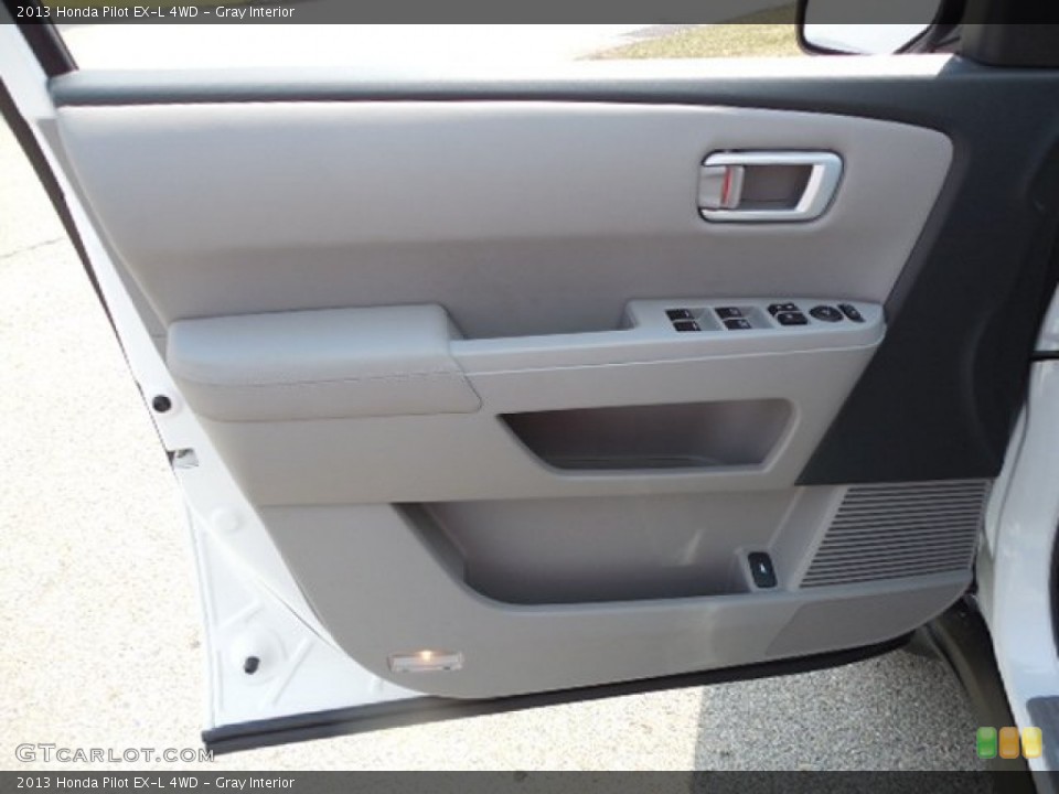 Gray Interior Door Panel for the 2013 Honda Pilot EX-L 4WD #79378889