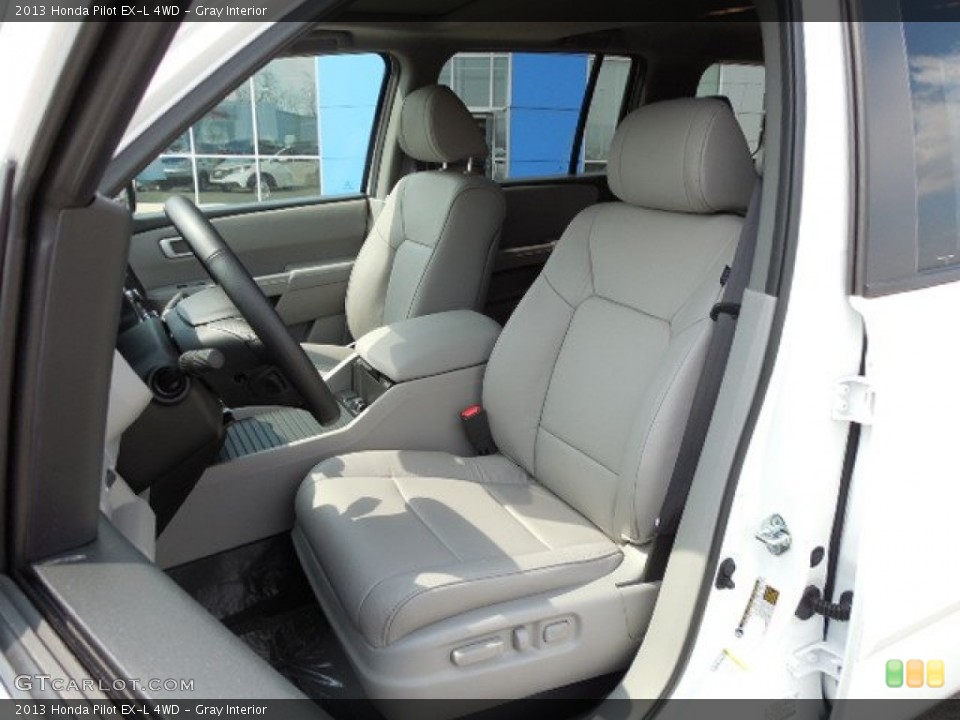 Gray Interior Photo for the 2013 Honda Pilot EX-L 4WD #79378900