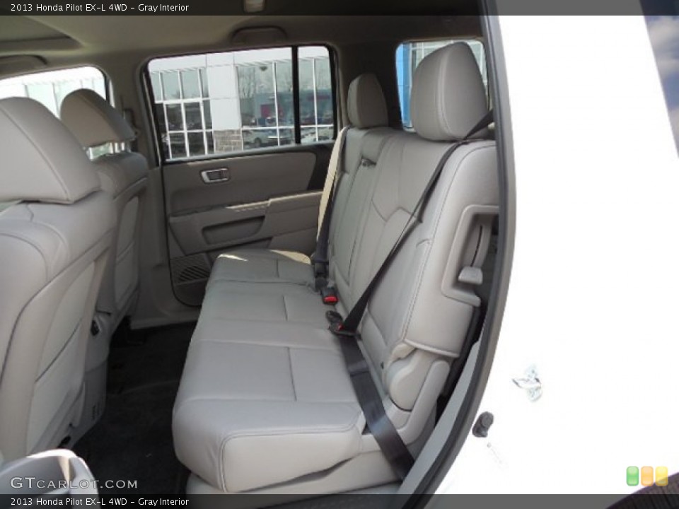 Gray Interior Rear Seat for the 2013 Honda Pilot EX-L 4WD #79378918