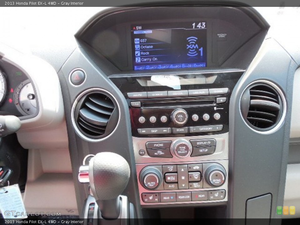 Gray Interior Controls for the 2013 Honda Pilot EX-L 4WD #79379006