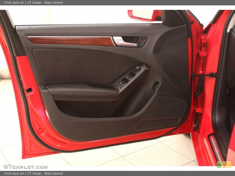 Black Interior Door Panel for the 2009 Audi A4 2.0T Sedan #79379567
