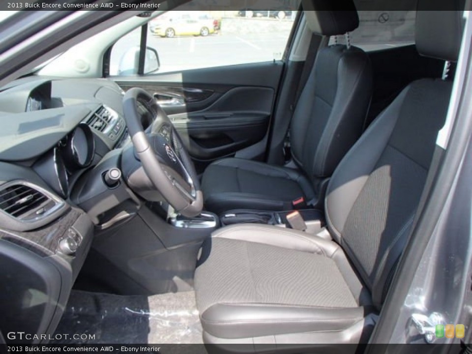 Ebony Interior Photo for the 2013 Buick Encore Convenience AWD #79379812