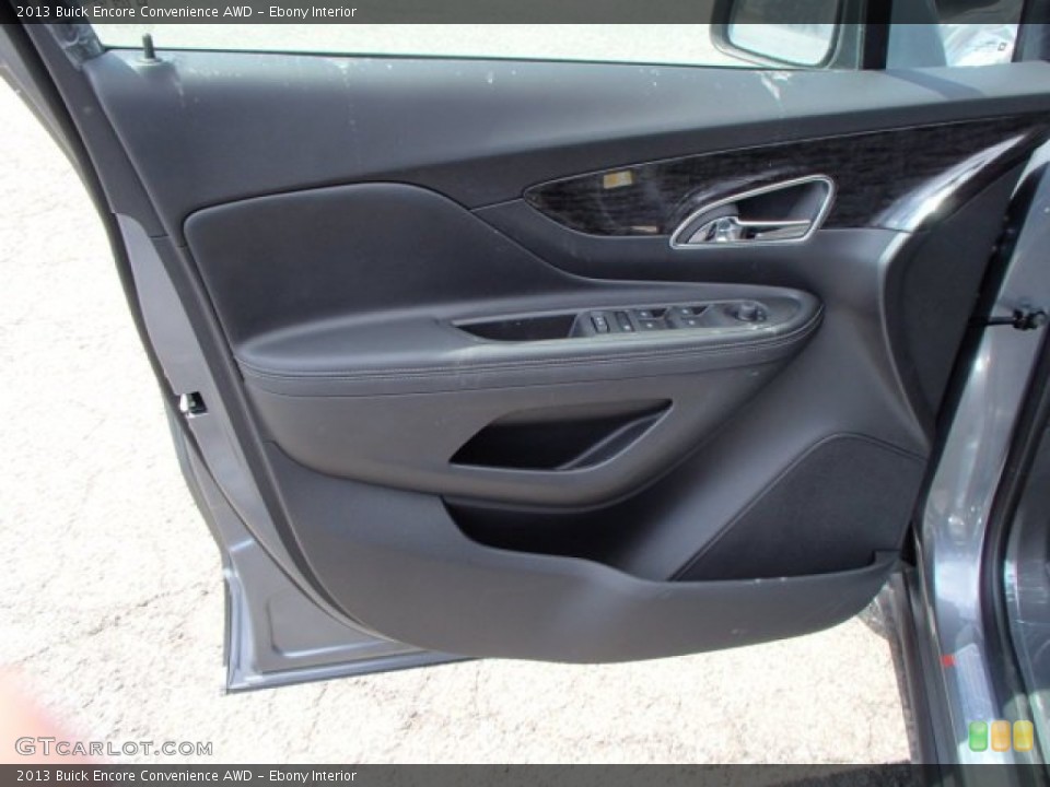 Ebony Interior Door Panel for the 2013 Buick Encore Convenience AWD #79379829