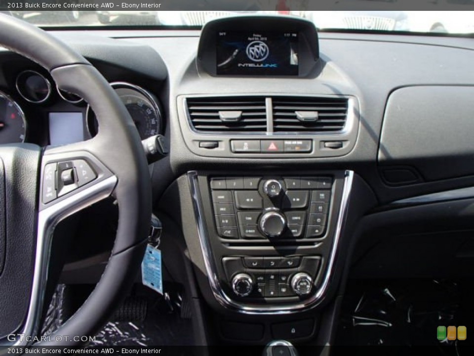 Ebony Interior Controls for the 2013 Buick Encore Convenience AWD #79379905