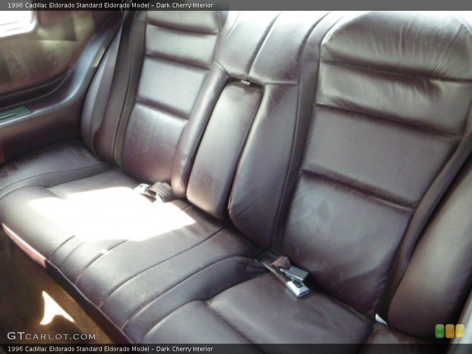 Dark Cherry Interior Rear Seat for the 1996 Cadillac Eldorado  #79381924
