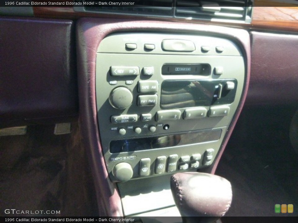 Dark Cherry Interior Controls for the 1996 Cadillac Eldorado  #79382114