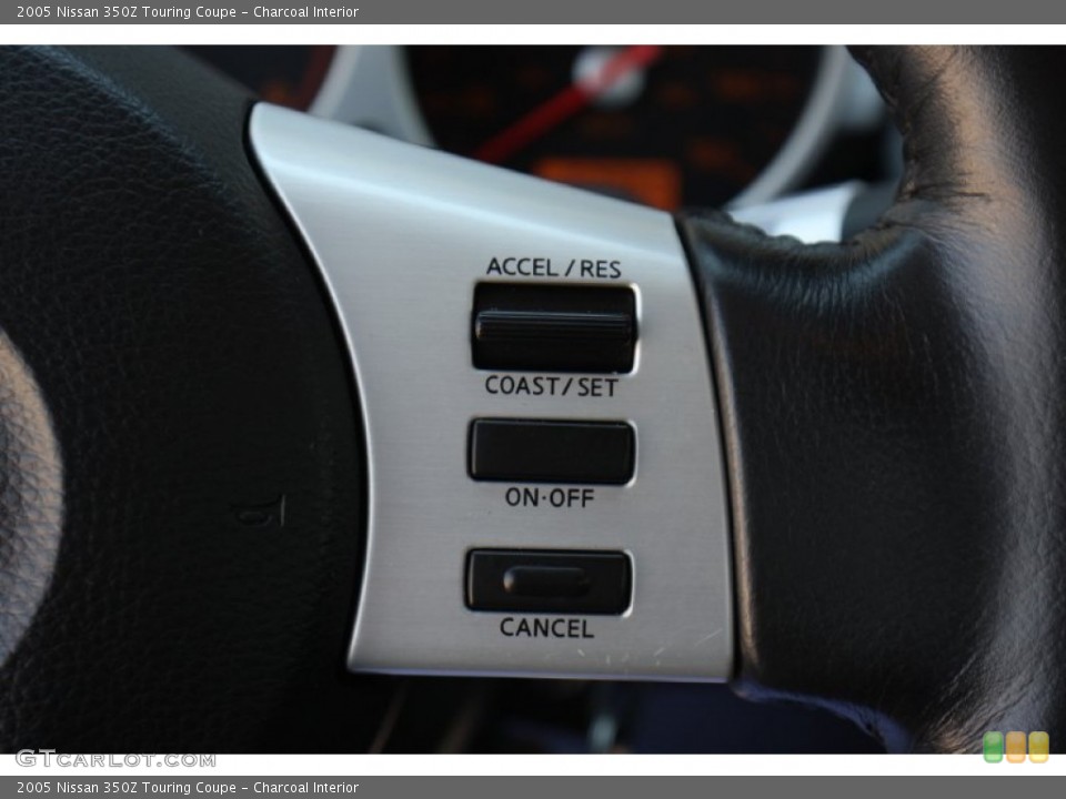 Charcoal Interior Controls for the 2005 Nissan 350Z Touring Coupe #79383439