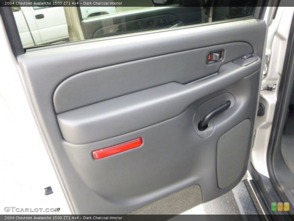 Dark Charcoal Interior Door Panel for the 2004 Chevrolet Avalanche 1500 Z71 4x4 #79383519