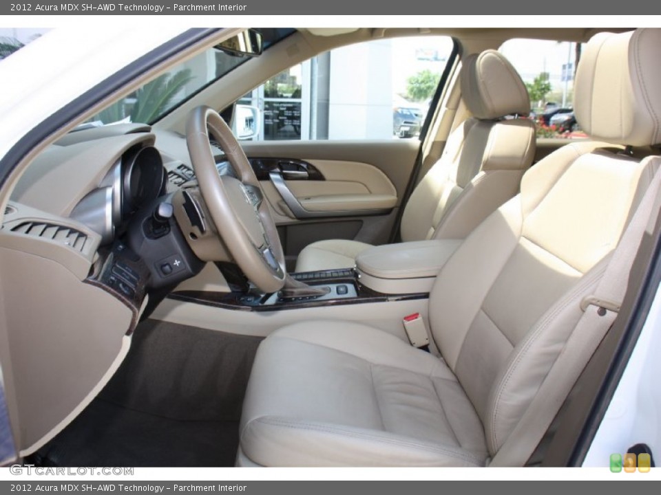 Parchment Interior Photo for the 2012 Acura MDX SH-AWD Technology #79383838