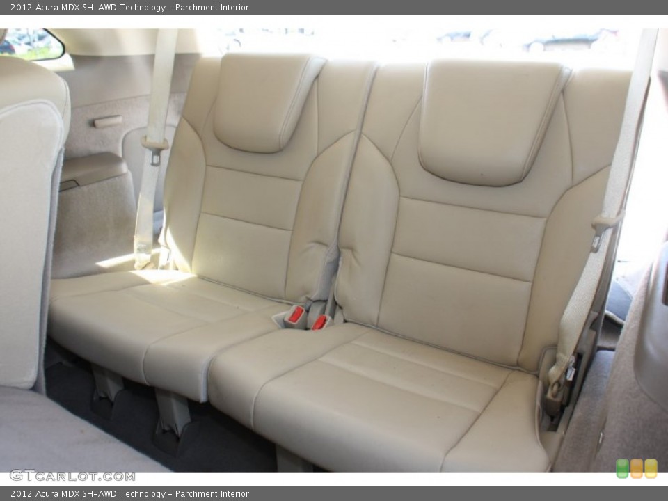 Parchment Interior Rear Seat for the 2012 Acura MDX SH-AWD Technology #79383894