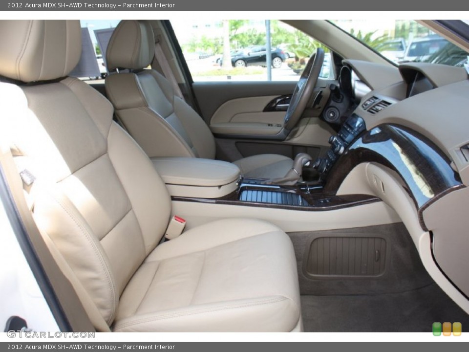 Parchment Interior Front Seat for the 2012 Acura MDX SH-AWD Technology #79383949