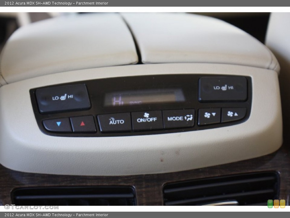 Parchment Interior Controls for the 2012 Acura MDX SH-AWD Technology #79384066