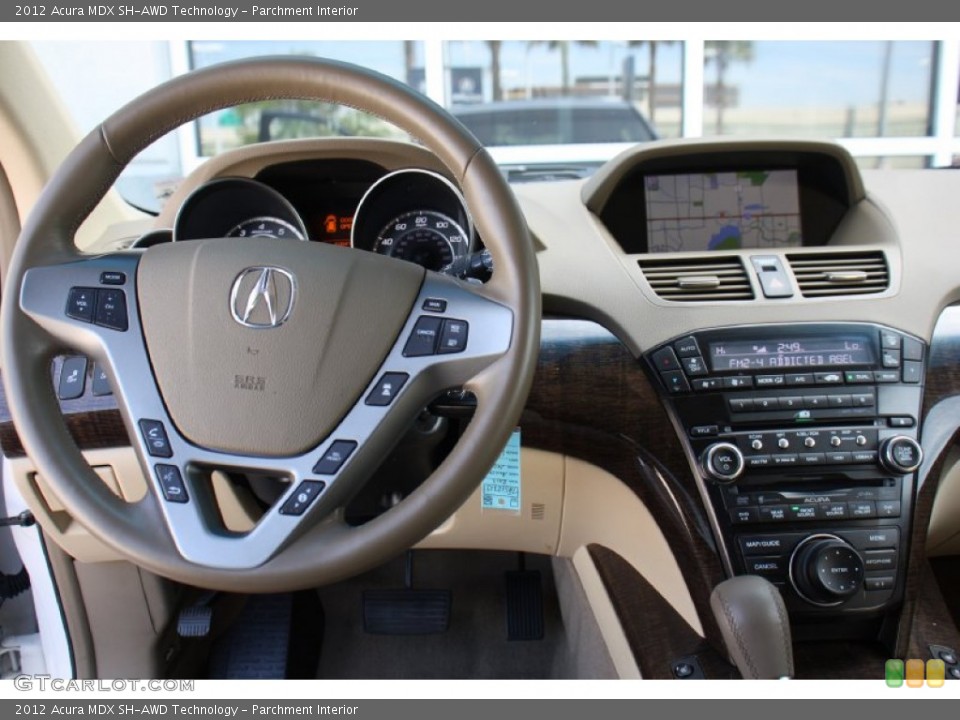 Parchment Interior Dashboard for the 2012 Acura MDX SH-AWD Technology #79384132