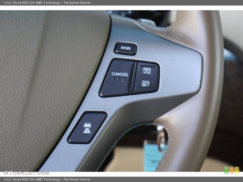 Parchment Interior Controls for the 2012 Acura MDX SH-AWD Technology #79384171