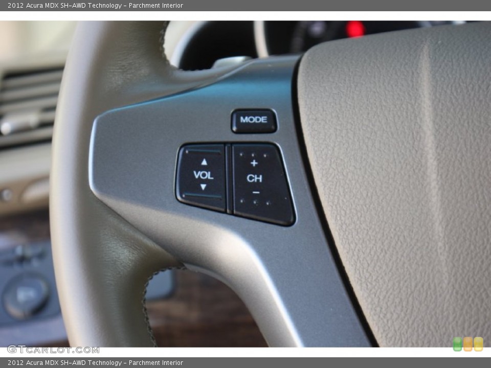 Parchment Interior Controls for the 2012 Acura MDX SH-AWD Technology #79384192