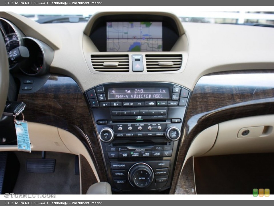 Parchment Interior Controls for the 2012 Acura MDX SH-AWD Technology #79384237