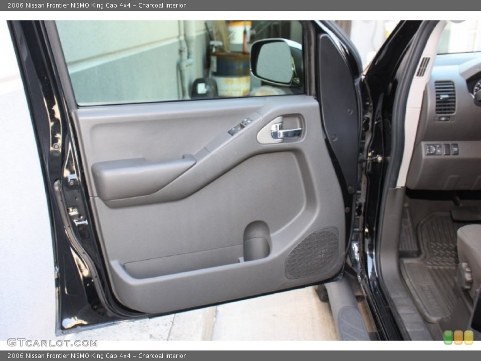 Charcoal Interior Door Panel for the 2006 Nissan Frontier NISMO King Cab 4x4 #79385198