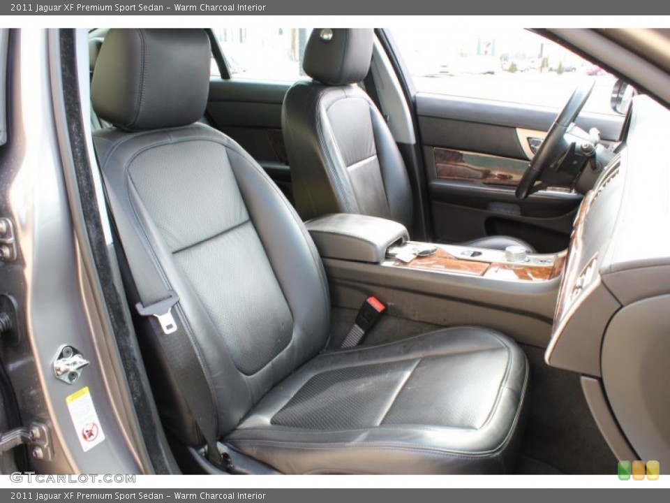 Warm Charcoal Interior Photo for the 2011 Jaguar XF Premium Sport Sedan #79385374