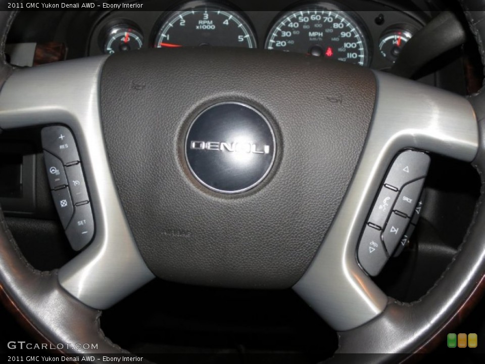 Ebony Interior Controls for the 2011 GMC Yukon Denali AWD #79385728