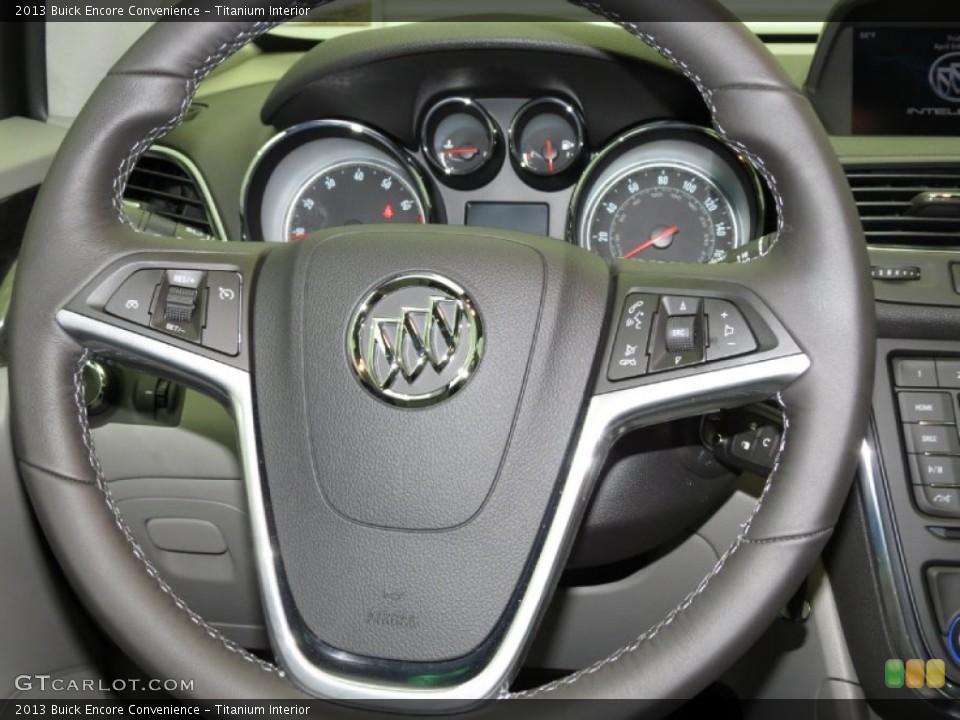 Titanium Interior Steering Wheel for the 2013 Buick Encore Convenience #79388677