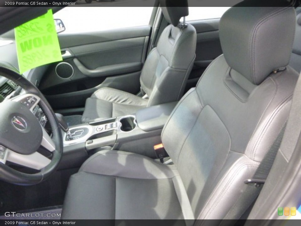 Onyx Interior Photo for the 2009 Pontiac G8 Sedan #79389166