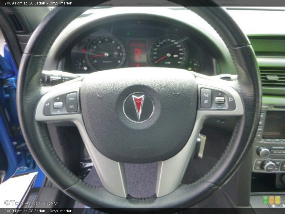 Onyx Interior Steering Wheel for the 2009 Pontiac G8 Sedan #79389274