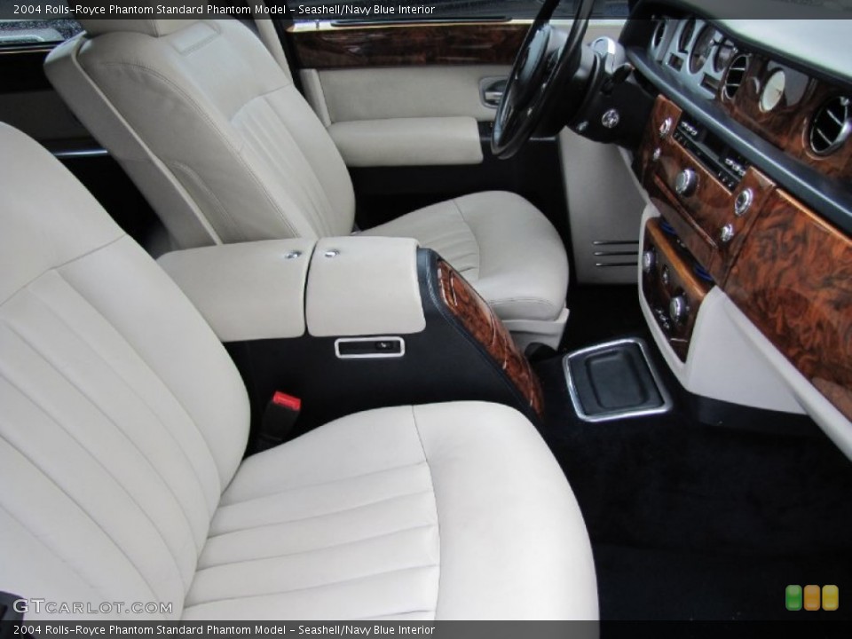 Seashell/Navy Blue Interior Front Seat for the 2004 Rolls-Royce Phantom  #79391960