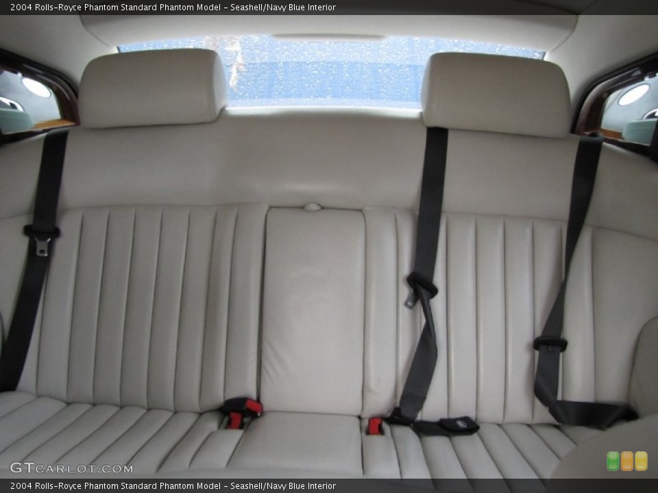Seashell/Navy Blue Interior Rear Seat for the 2004 Rolls-Royce Phantom  #79392046