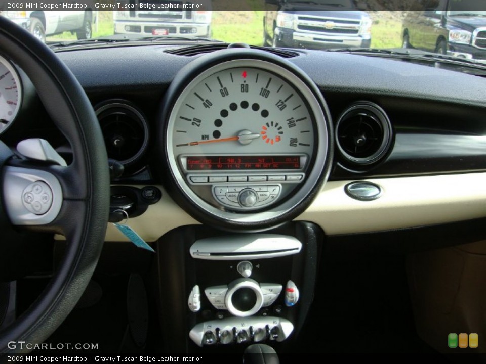 Gravity Tuscan Beige Leather Interior Gauges for the 2009 Mini Cooper Hardtop #79396006