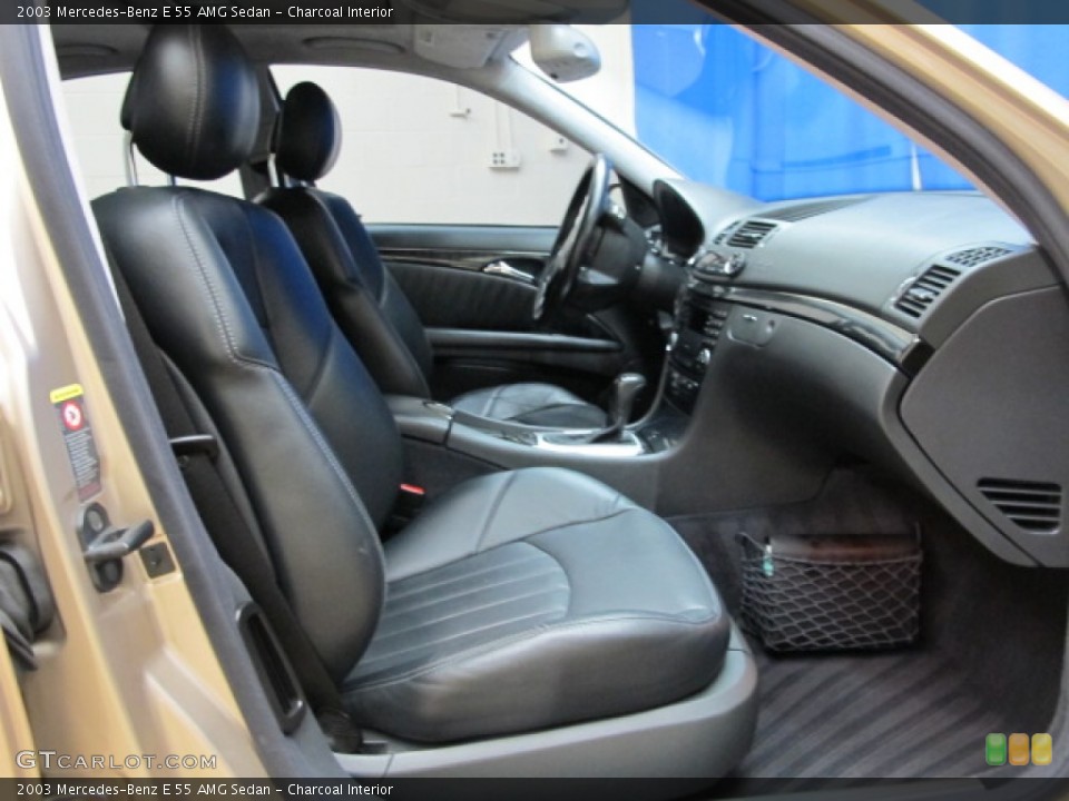 Charcoal Interior Front Seat for the 2003 Mercedes-Benz E 55 AMG Sedan #79397302