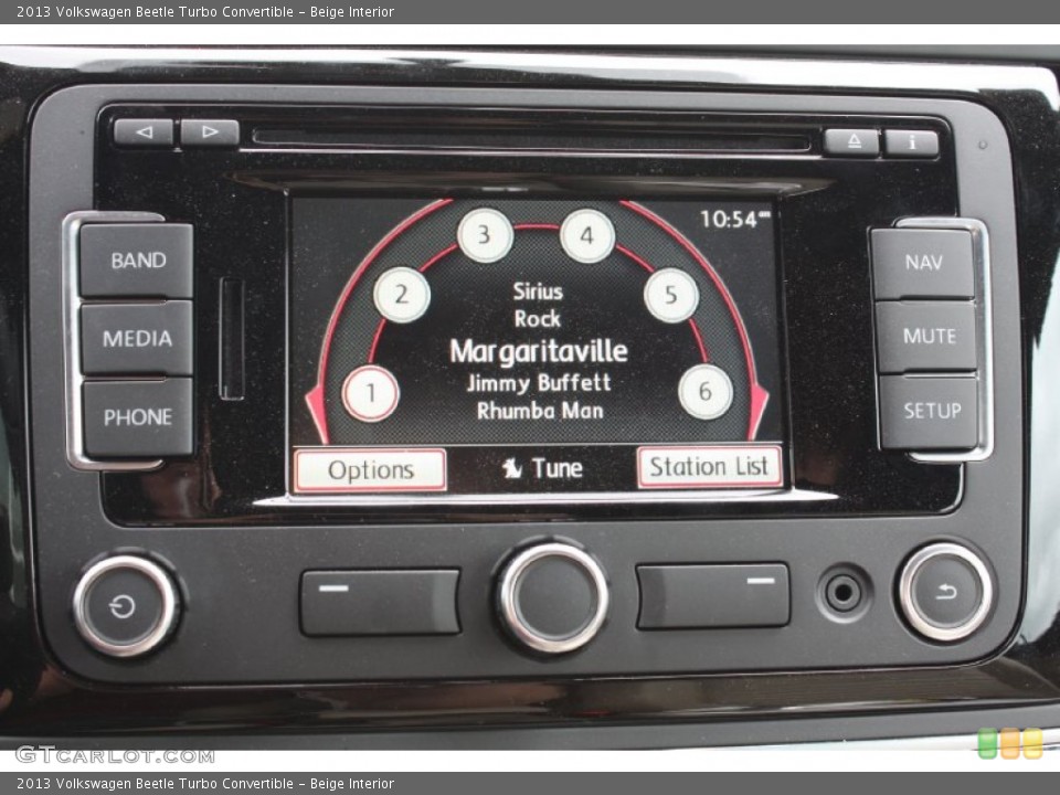 Beige Interior Controls for the 2013 Volkswagen Beetle Turbo Convertible #79397594